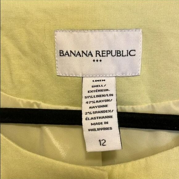 Banana Republic 50% Linen Jacket - Picture 2 of 4
